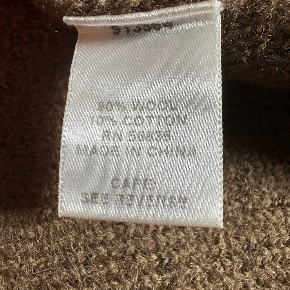Cabela's Rich Brown Knit Sweater - Picture 4 of 11